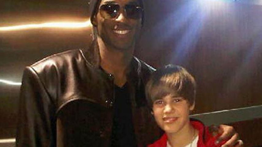 Kobe Bryant und Justin Bieber