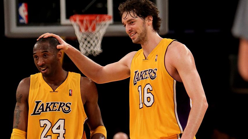 Kobe Bryant und Pau Gasol
