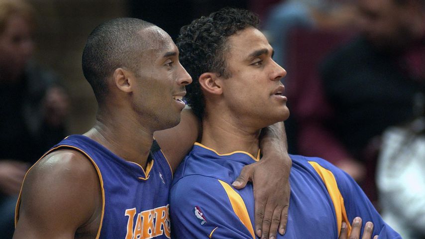 Jobe Bryant und Rick Fox im April 2003