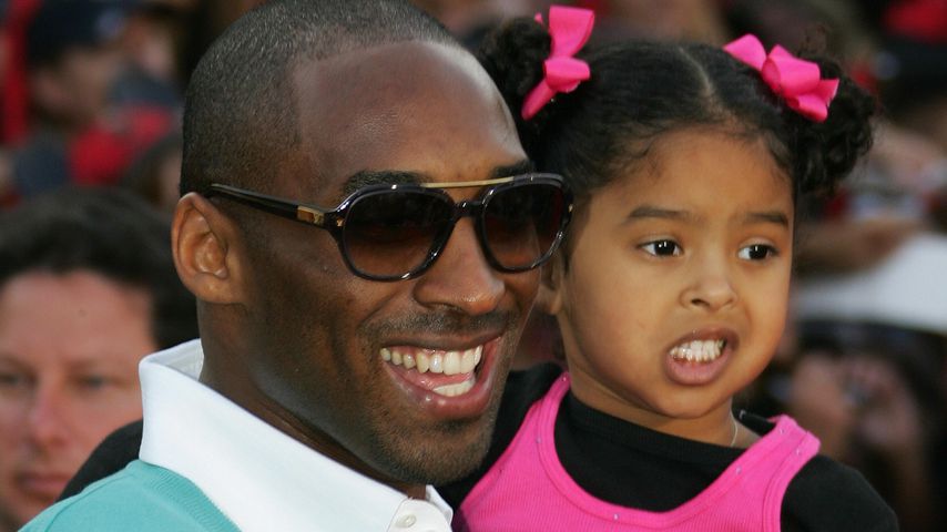 Kobe Bryant und seine Tochter Natalia 2007