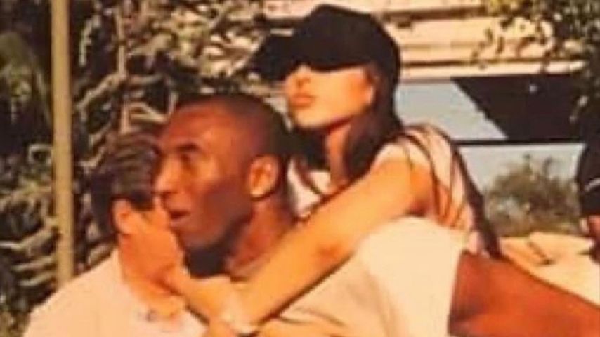 Ein altes Foto von Kobe und Vanessa Bryan