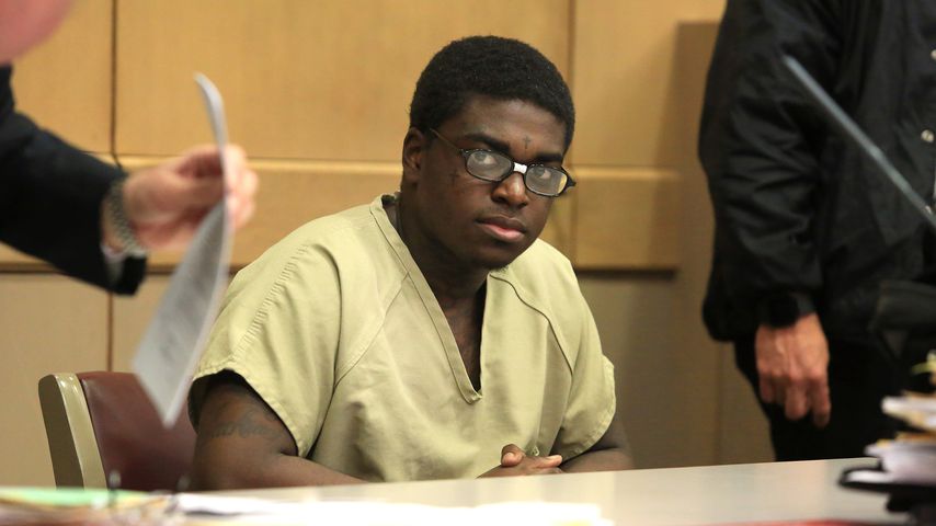 Kodak Black bei Gericht in Fort Lauderdale im April 2017