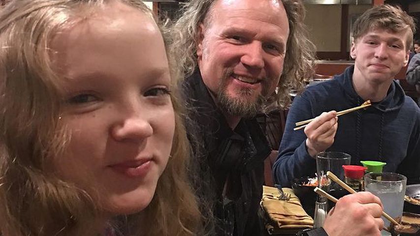 Kody Brown mit seinen Kindern Savannah und Gabriel