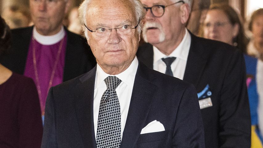 König Carl Gustaf im Oktober 2019
