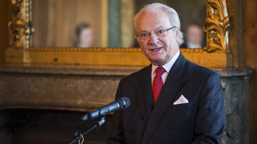 König Carl Gustaf von Schweden im Januar 2016