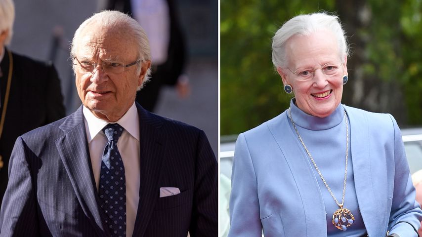 Vor der Abdankung: König Carl Gustaf lobt Königin Margrethe