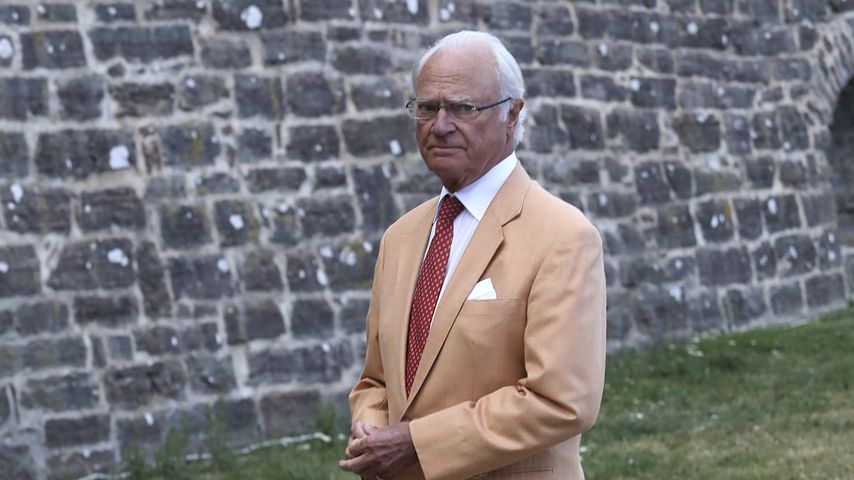 König Carl Gustaf von Schweden im Juli 2022 in Oland