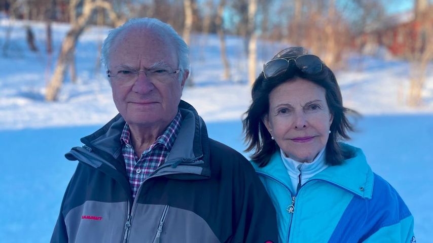 König Carl Gustaf von Schweden und seine Silvia im März 2024