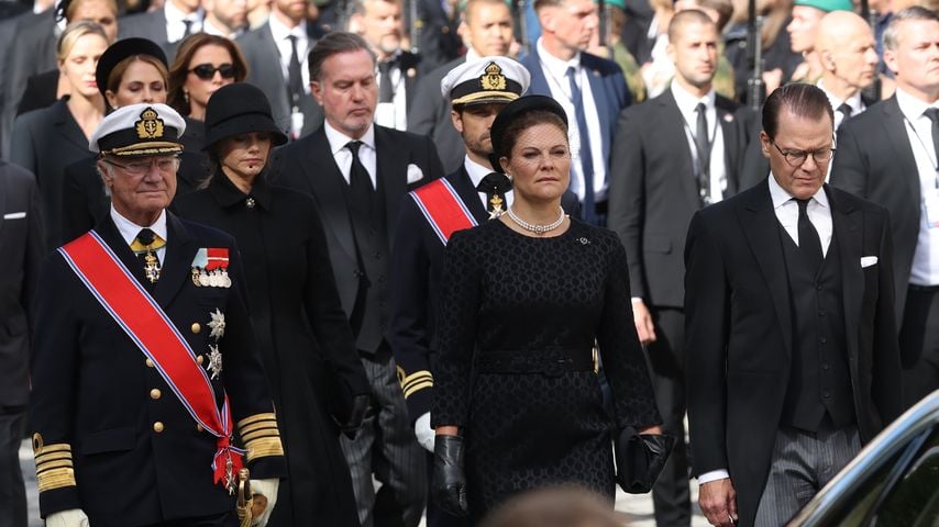Erste Bilder: Hier trauern Europas Royals um König Harald