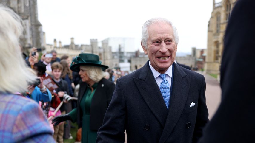Diese Royals begleiteten König Charles III. zur Ostermesse