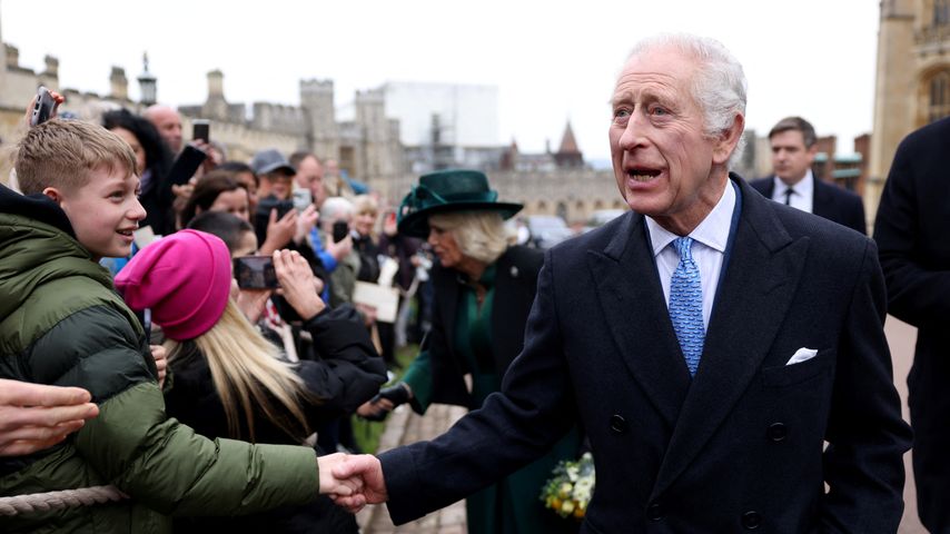 König Charles im März 2024