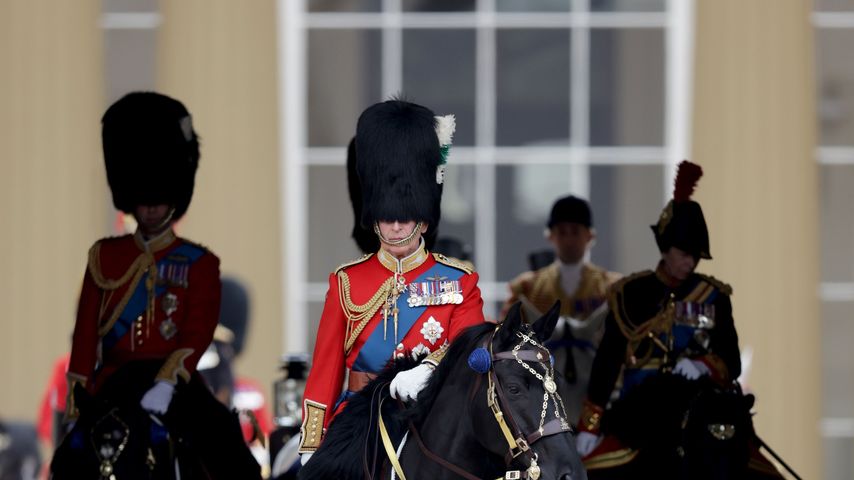 König Charles beim Trooping the Colour 2023
