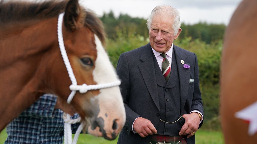 König Charles in Schottland im September 2022