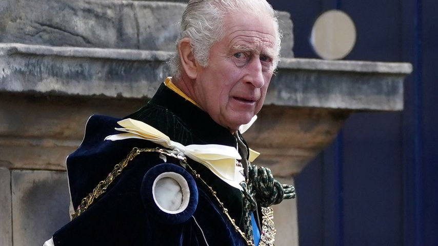 König Charles' schottische Krönung: Erste Bilder der Royals
