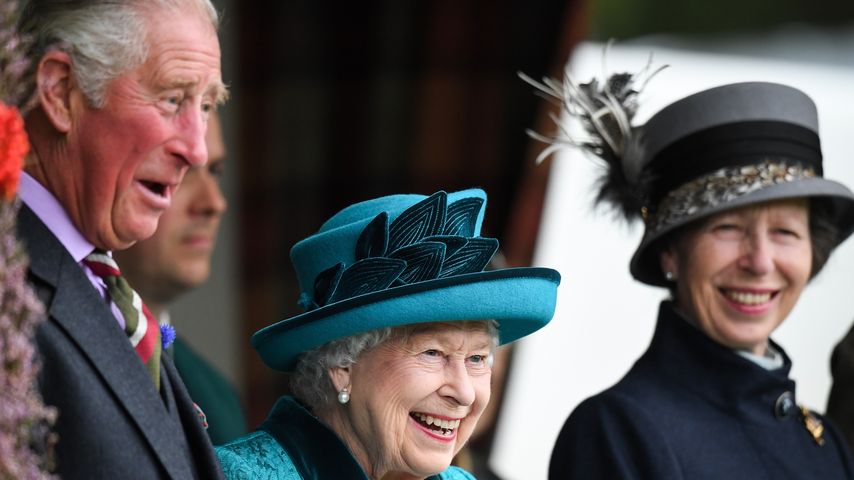 Erbstück: Prinzessin Anne trägt die Perlenkette der Queen