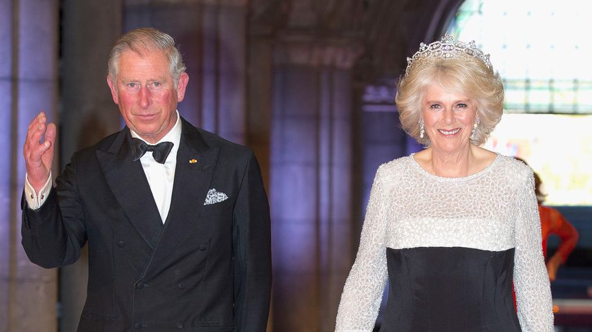König Charles III. mit seiner Camilla im April 2013