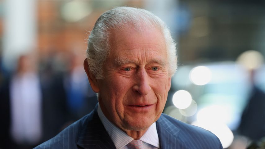 König Charles III. im April 2024