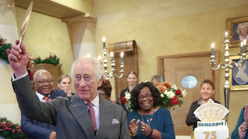 König Charles III. einen Tag vor seinem Geburtstag