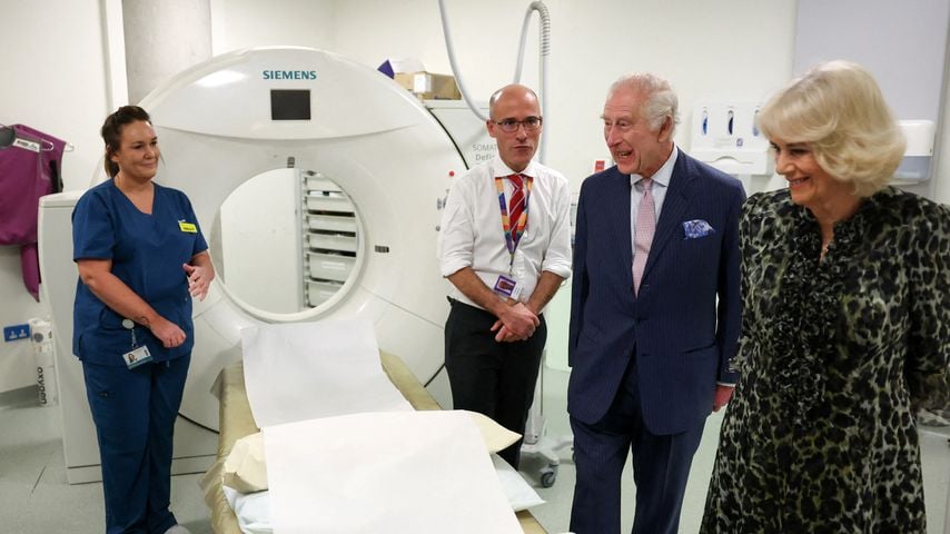 König Charles III. besucht mit Camilla das UCH Macmillan Cancer Centre, 2024