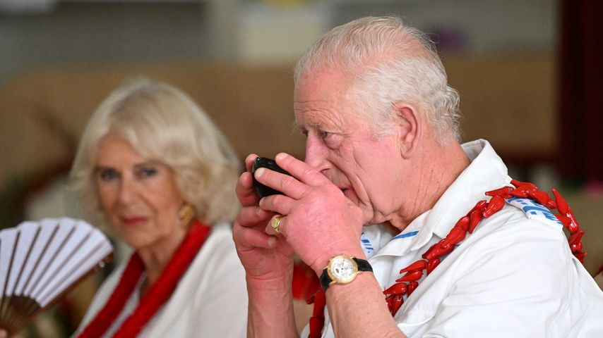 Königin Camilla und König Charles III. in Apia, Samoa