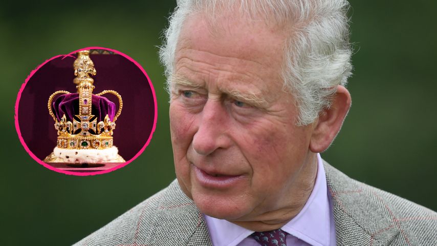 König Charles' Krone wird schon für die Krönung vorbereitet