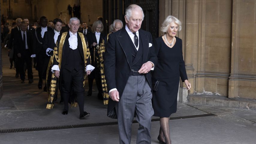 König Charles III. und Herzogin Camilla in London, England