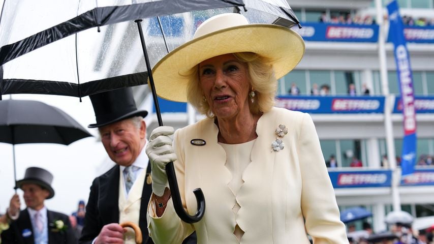König Charles III. und Königin Camilla beim Epsom Derby 2026 in Epsom