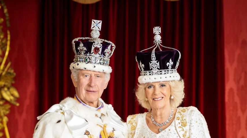 Offizielles Krönungsporträt von König Charles III. und Königin Camilla im Mai 2023