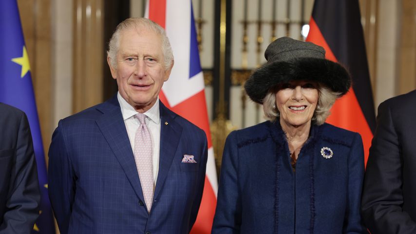 König Charles III. und Queen Consort Camilla im März 2023