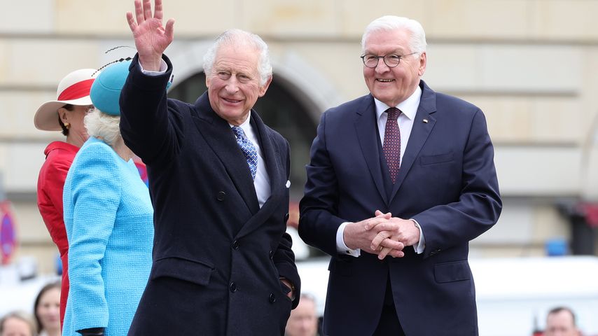 König Charles und Bundespräsident Frank-Walter Steinmeier in Berlin, 2023