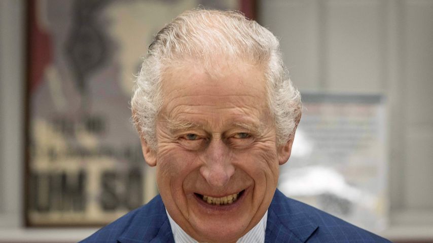 König Charles bei einem Besuch