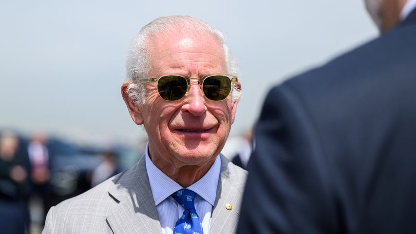 König Charles bei seiner Ankunft in Sydney, Oktober 2024