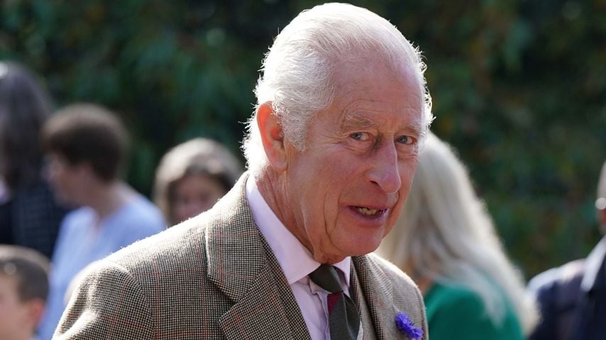 König Charles in Aberdeenshire im September 2023