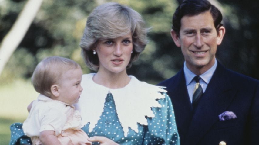 König Charles, Prinzessin Diana und Prinz William 1983