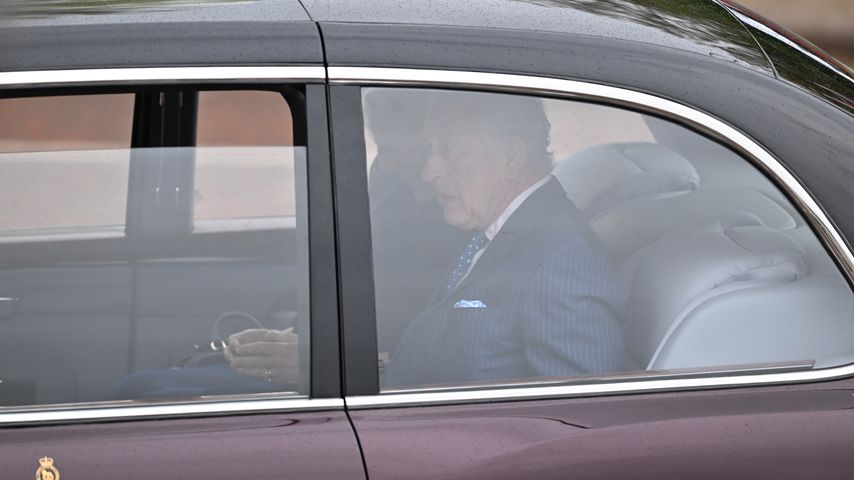 König Charles am Tag seiner Krönung