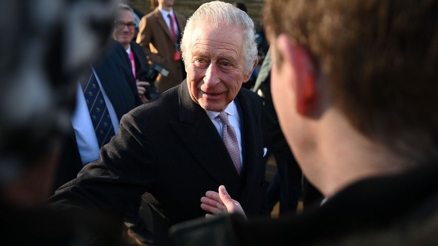 König Charles im englischen Bolton 2023