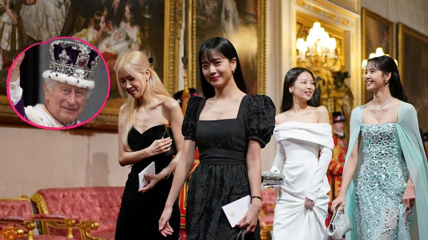 König Charles empfängt K-Pop-Stars Blackpink im Palast!