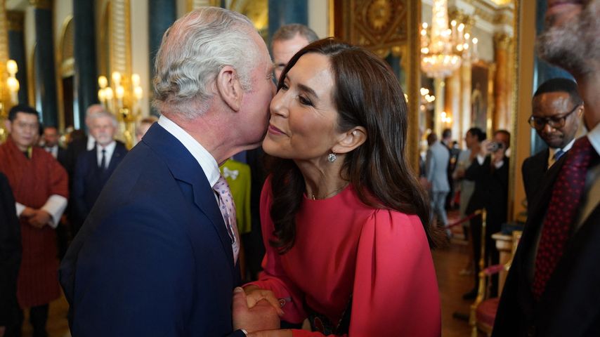 König Charles und Dänemarks Kronprinzessin Mary im Mai 2023