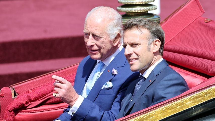König Charles und Emmanuel Macron, Juli 2025