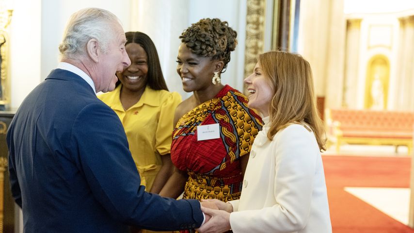 König Charles und Geri Horner im Mai 2023