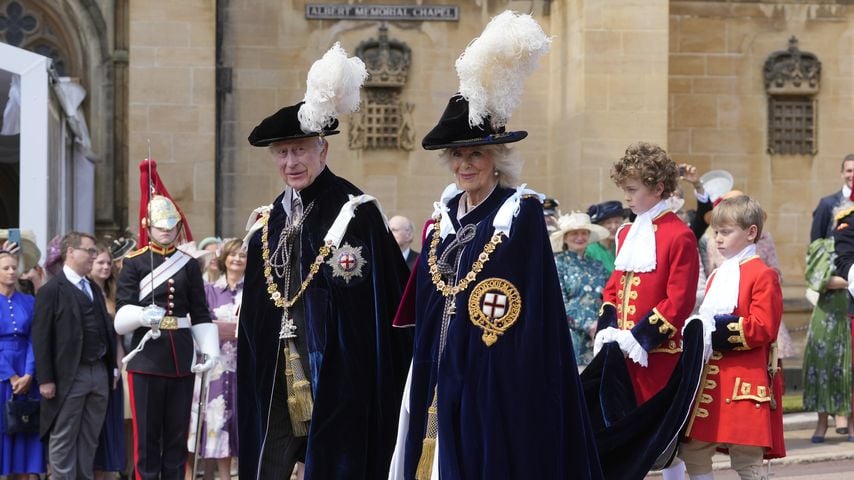 Prinz William, König Charles und Co. feiern den Garter Day!