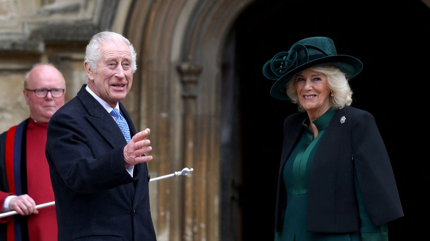 König Charles und Königin Camilla beim Ostergottesdienst 2024