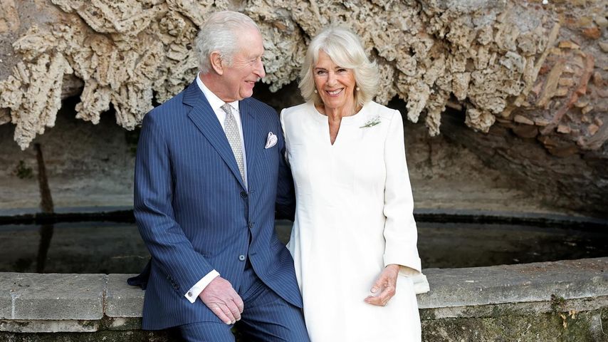 König Charles III. und Königin Camilla, April 2025
