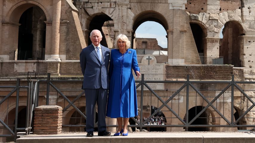 König Charles und Königin Camilla in Rom, April 2025