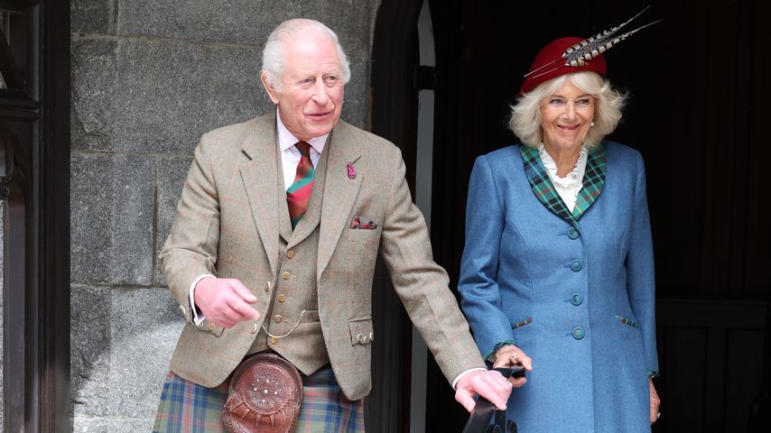 König Charles und Königin Camilla im April 2025