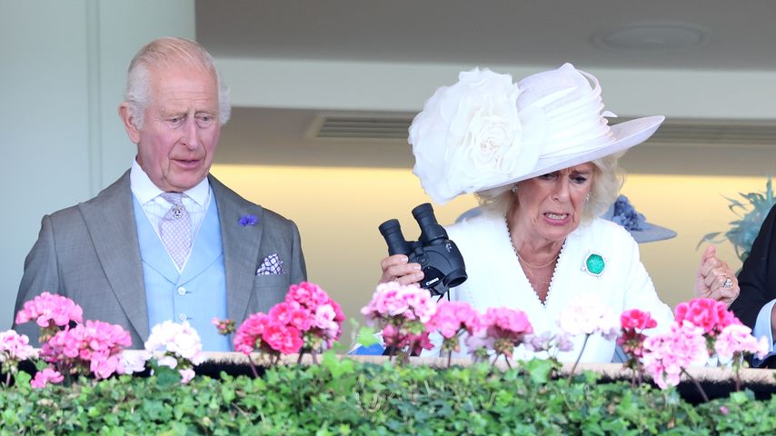 König Charles mit Königin Camilla, Mitglieder des britischen Königshauses