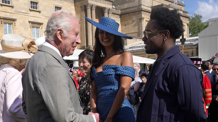 König Charles und Maya Jama im Mai 2024