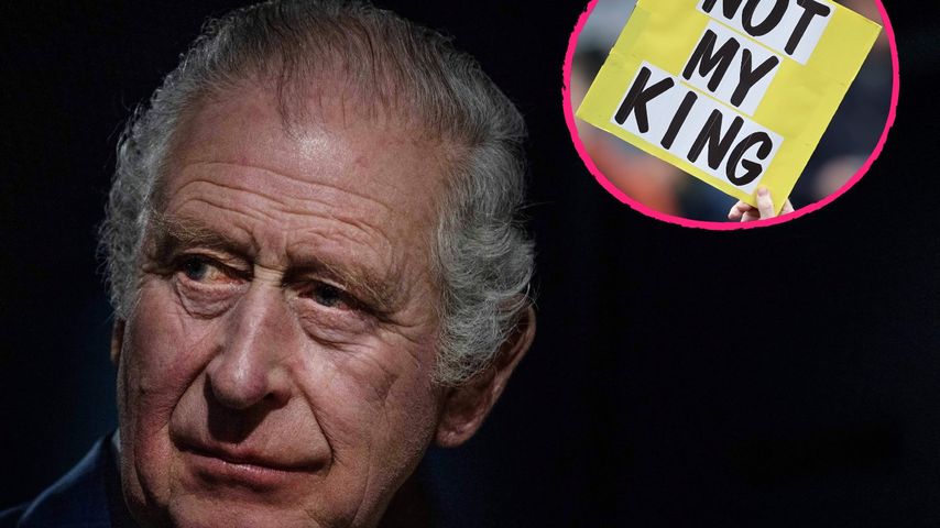 König Charles ignoriert gekonnt "Nicht mein König"-Schilder