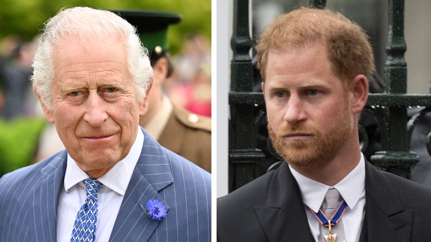 So schlecht steht es um König Charles und seinen Sohn Harry!