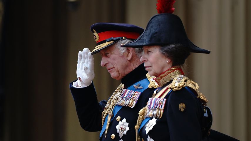 König Charles und Prinzessin Anne im Juni 2023